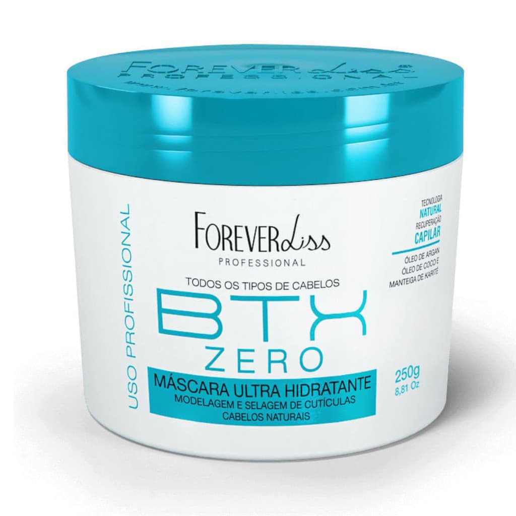 Máscara Ultra Hidratante Forever Liss Btx Zero 250g Forever Liss