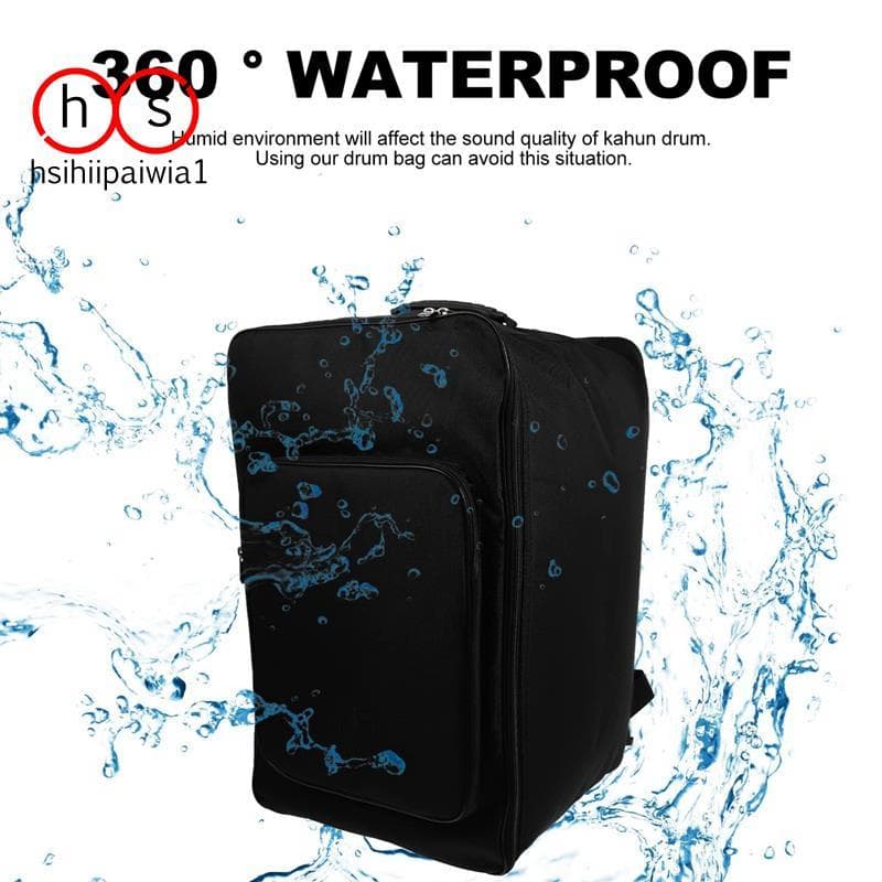 1 Peça Bolsa Cajon Mochila Preto Oxford + Algodão Com Alça E De Ombro , Acessórios