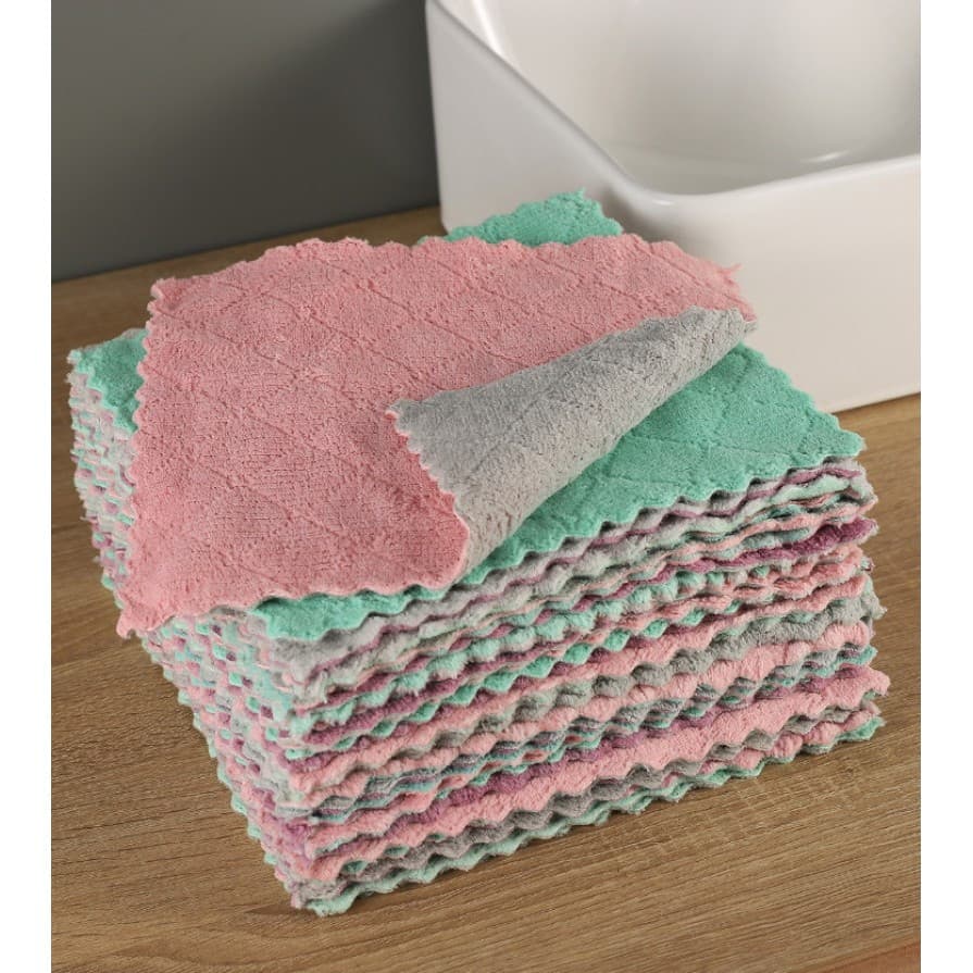 Pano De Limpeza Alta Qualidade Pano Super Absorvente Microfibra Para Toalha De Limpar De Cozinha