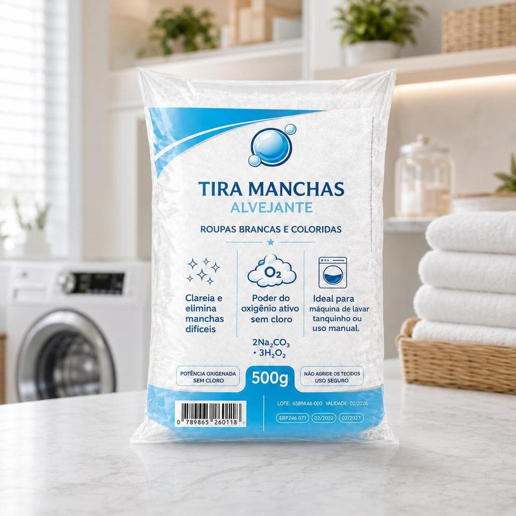Tira manchas Limpeza Em Geral Tira Manchas Percabonato Roupas Brancas 1kg