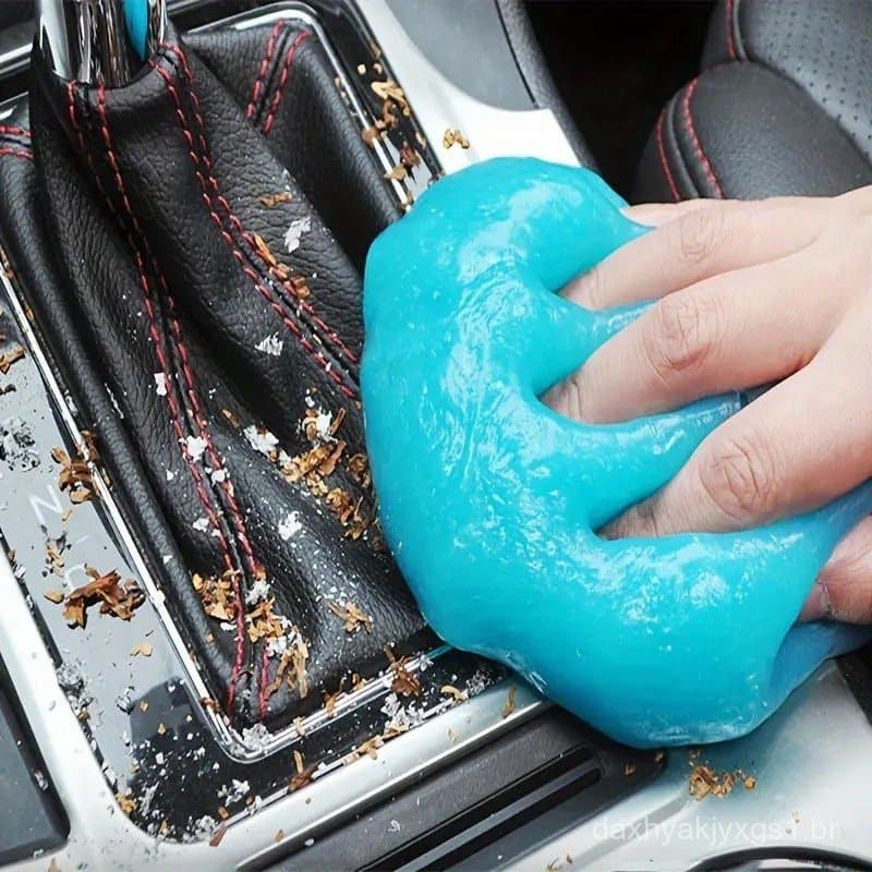 Argila Reutilizável para Limpeza de Carros, Gel de Limpeza Automotiva, Ferramenta Eficaz para Remoção de Poeira, Adequad