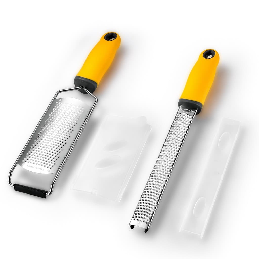 Ralador de Queijo e Limão em Aço Inoxidável 304, Ralador Multifuncional para Chocolate e Queijo, Utensílio de Cozinha HQ
