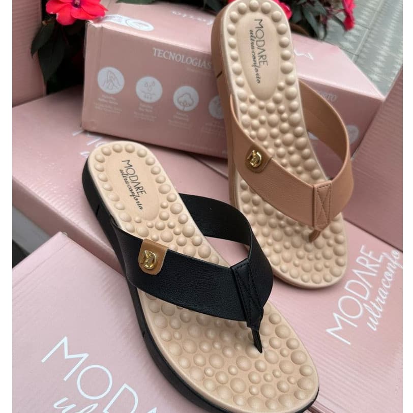 Chinelo Ortopedico Modare Esporao Massageador Ultraconforto Original