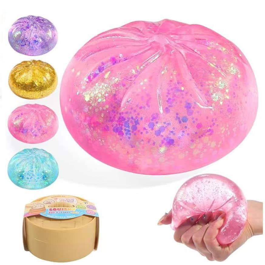 Amassar Pães Glitter Pó Maltose Ventilação Alívio Do Estresse Brinquedo Recuperação Lenta Grandes