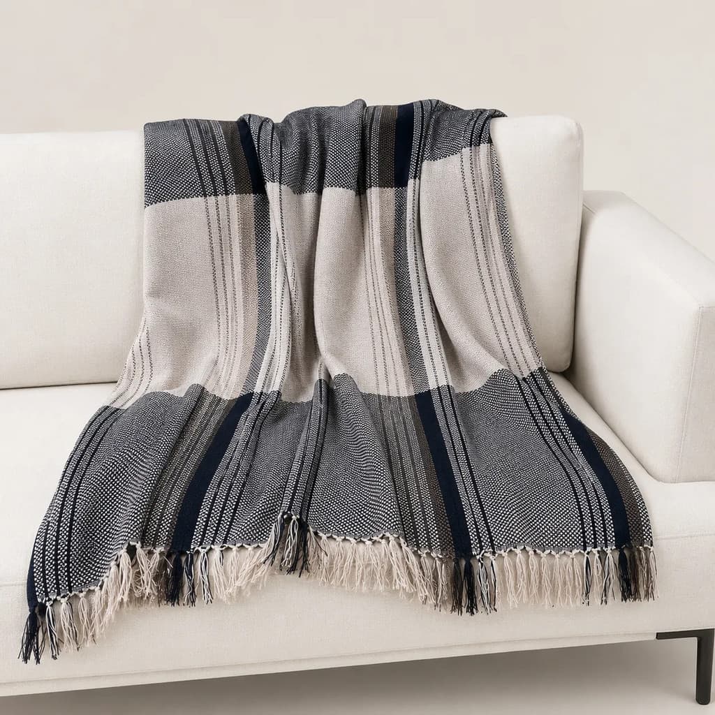 Manta Decorativa Sofá/poltrona Naturalle Cedar 120x150 Cm