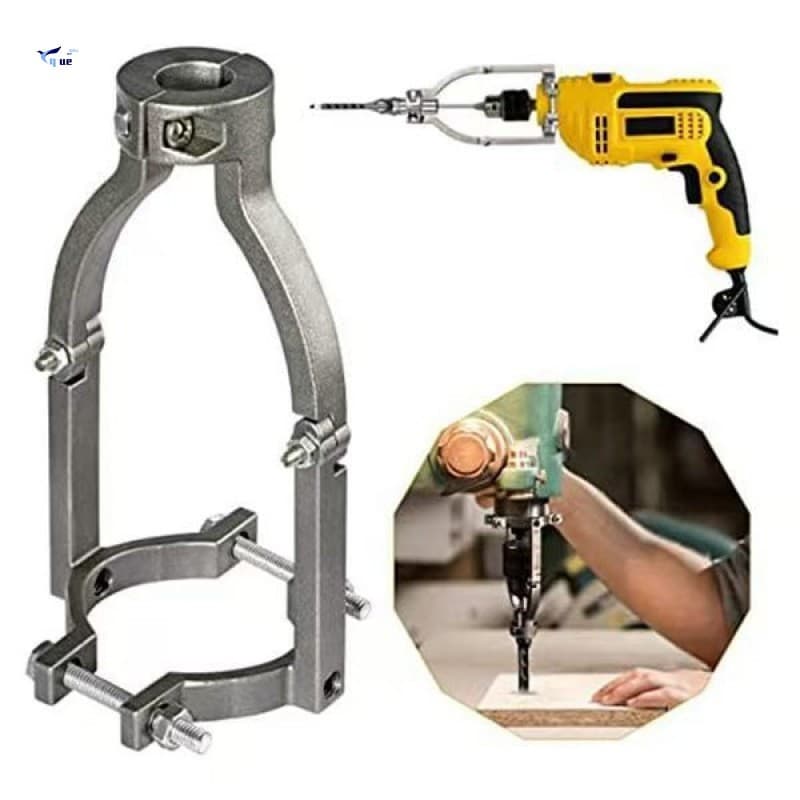 Suporte Para Furadeira Quadrada-Montagem Elétrica Portátil Com Braçadeira Ajustável