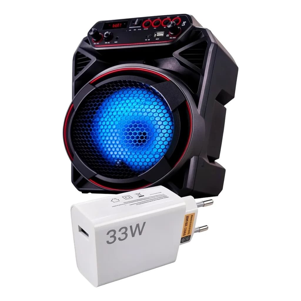 Carregador Fonte Para Caixa De Som Grasep D-s30 / D-p12