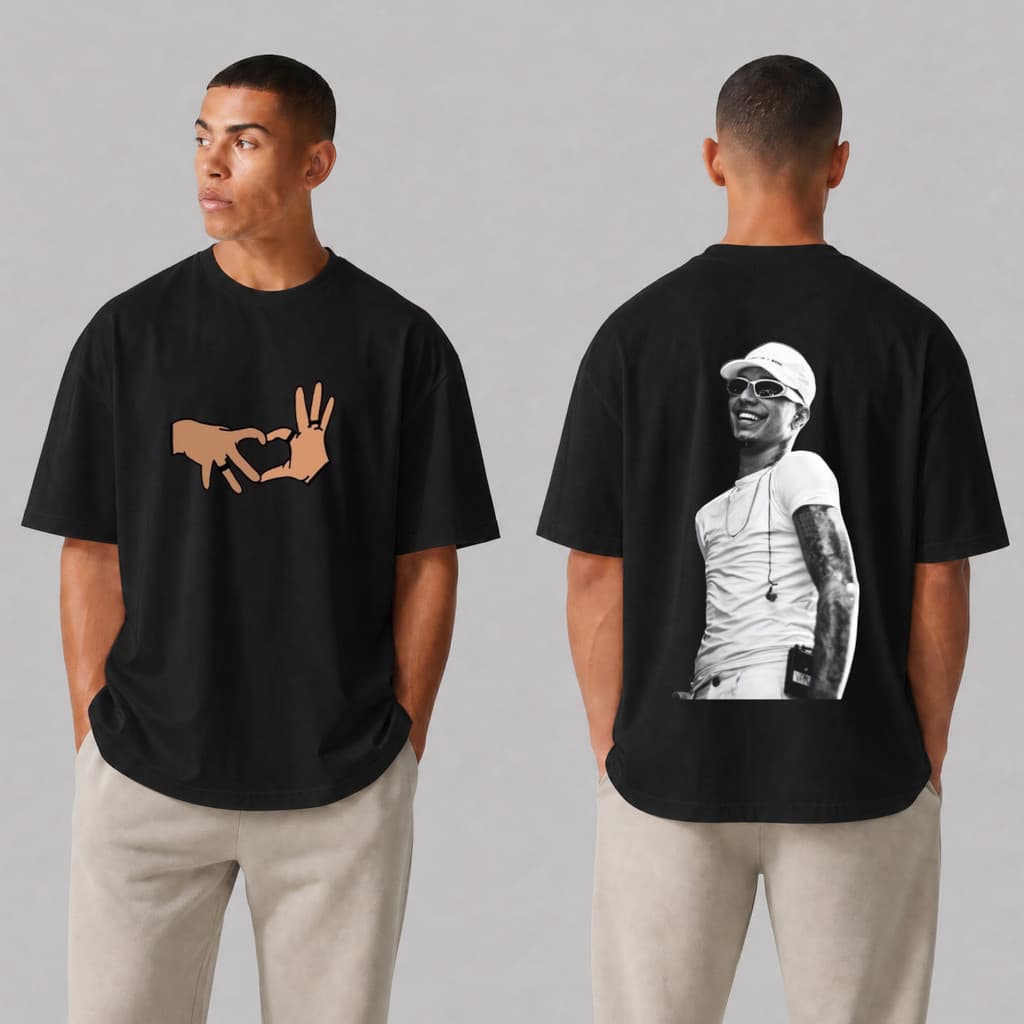 Camiseta Masculina Veigh Tour Estampada Adulta Lançamento Algodão Malha Premium