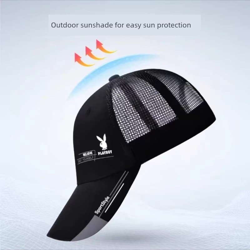 boné boné masculino Playboy chapéu masculino primavera verão outono protetor solar respirável chapéu de sol boné de pi