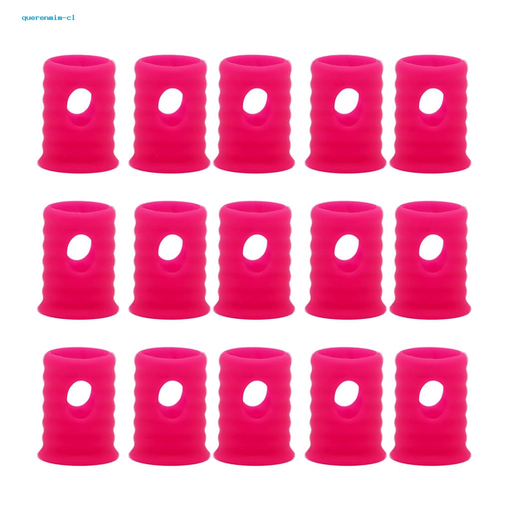 Shock Absorbing Plugs Portable Padel Accessory 15 Pcs Racket Dampener – Absorber Vibration for Strings Durable for Gri
