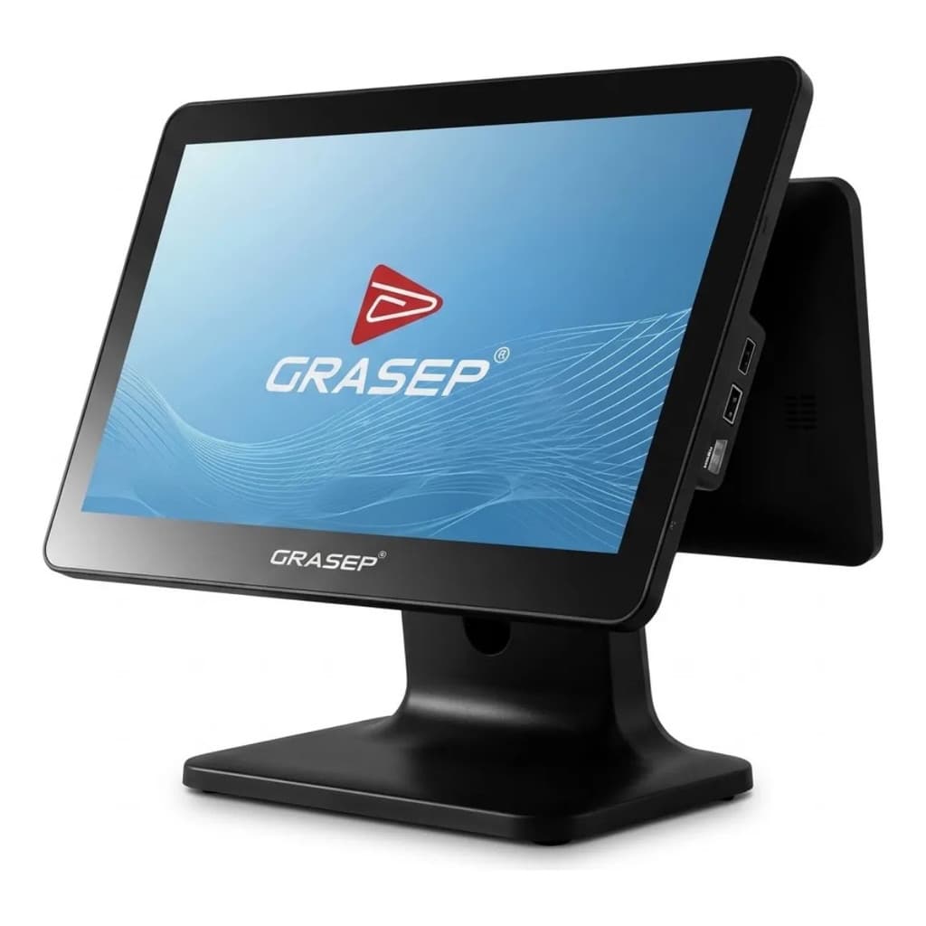 Terminal Pdv All In One Dual Screen Touch 15.6 I5 Ssd 128gb