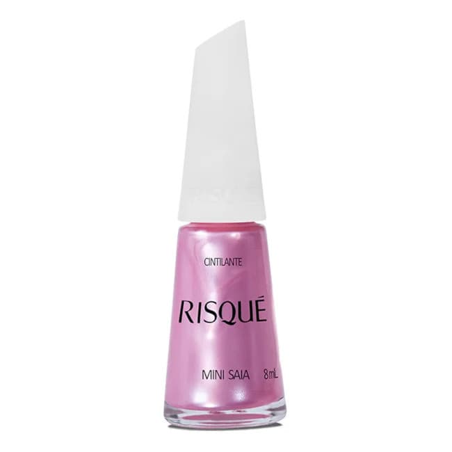 Esmalte Risque 8ml Mini Saia Cintilante