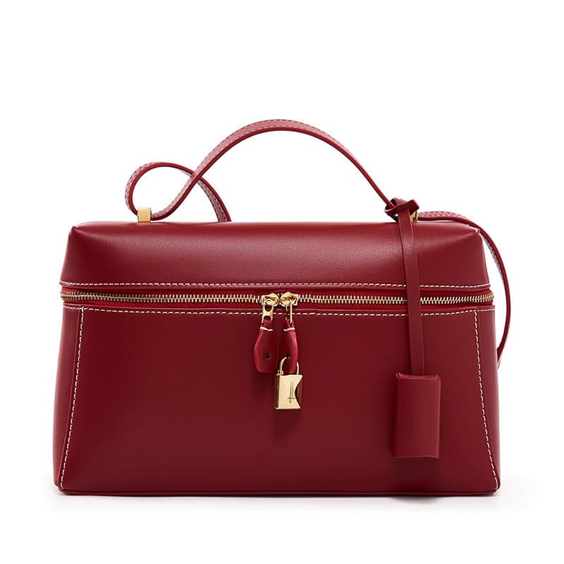 Nova Primavera E Verão Caixa De Couro Saco Commuter Moda Um Ombro Oblíquo Span Elegante Temperamento Bolsa Feminina