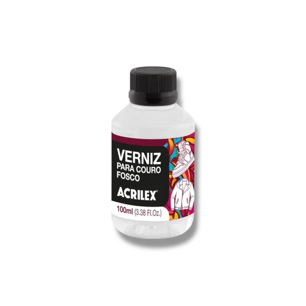 VERNIZ PARA COURO 100ML - ACRILEX