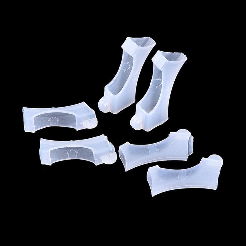 WoodAron 1 Par De Capa De Mangas De Silicone Para Aparelhos Auditivos BTE Protetor De Suporte br