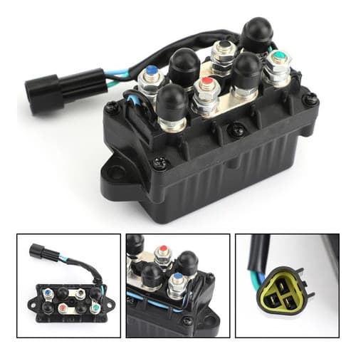 Relê Motor Popa Power Trim Yamaha 25-90-225 Hp 61a-81950-00