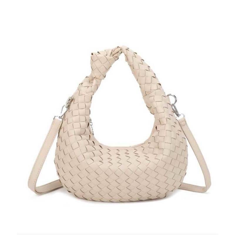 Bolsa Feminina Layton Vivian Trançada Pequena Alça Dupla Luxo Casual
