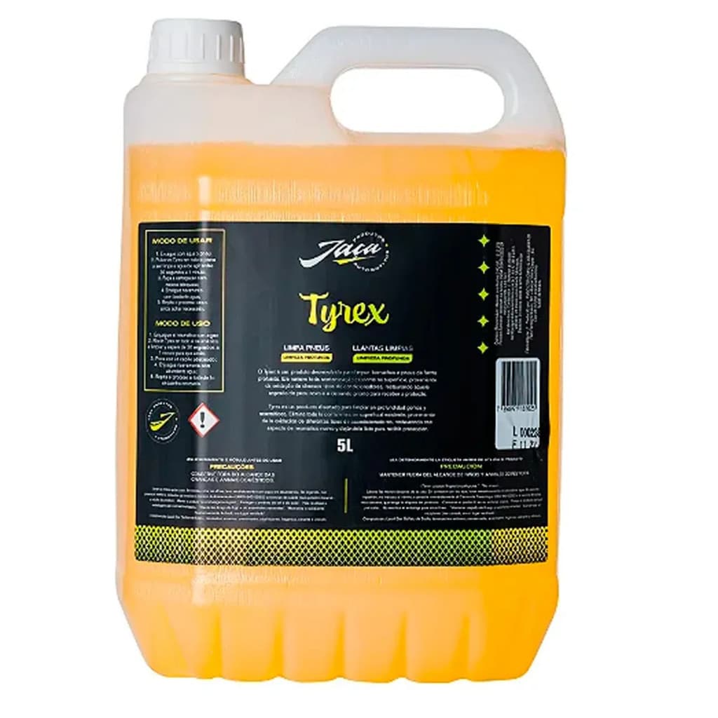 Tyrex Limpa Pneus 5L Jaça Pretinho Automotivo Limpador de Pneus