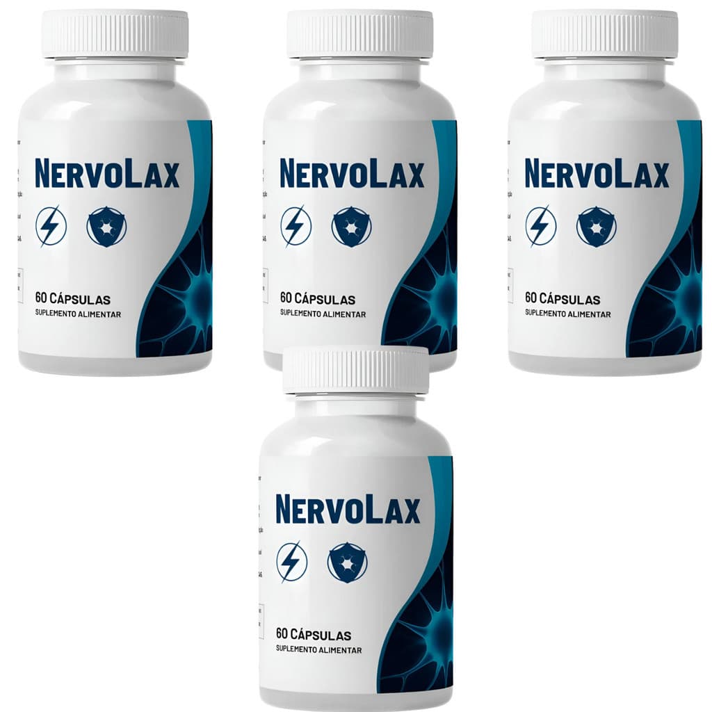 4 Nervolax 240 Cápsulas  - Envio Imediato
