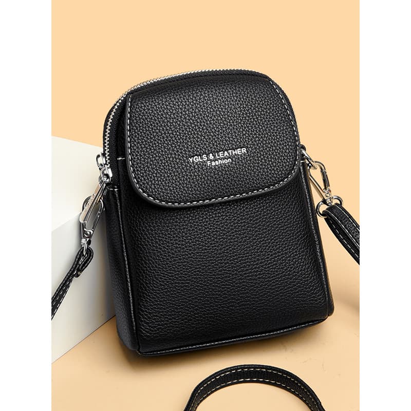Bolsa para celular cross-body feminina 2026 novo estilo pequeno requintado de alto valor Mini bolsa pequena Multi-bolso
