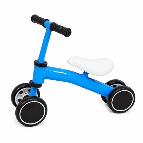 Bicicleta Equilibrio Infantil Aprendizado Seguranca Diversao Azul