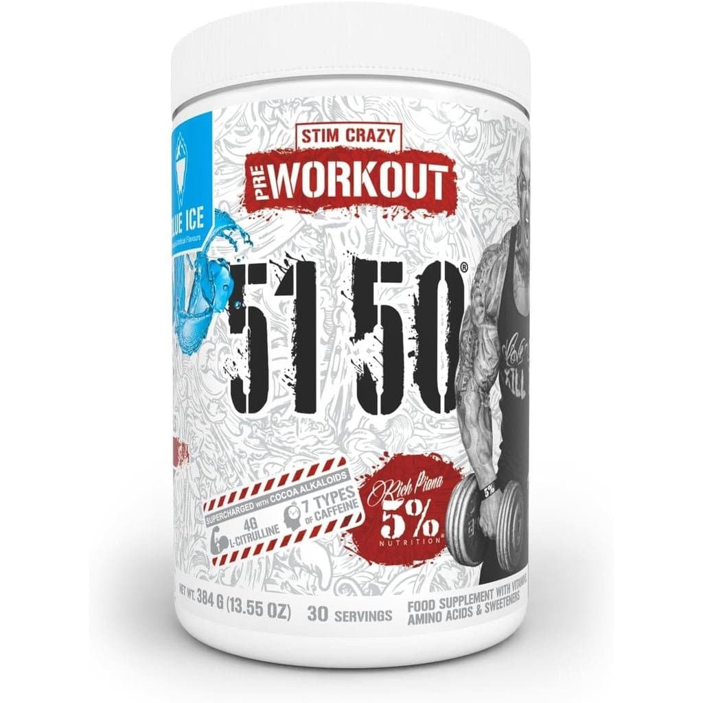 Pó Pré-Treino Piana 5150 Rico em Nutrientes com 5% de Concentração |   Energia Extrema, Foco, Energia e Resistência |