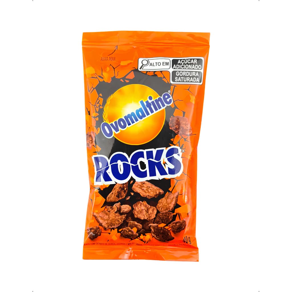 Ovomaltine Rocks Flocos Crocantes com Chocolate 40g