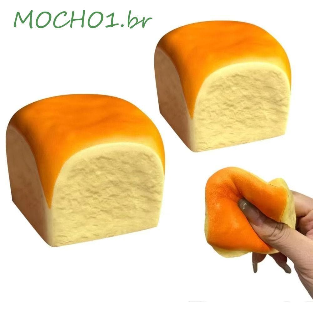 MOCHO1 Squishy De Pão Havaiano , Bola De Inquietação Sensorial Simulada De Relaxamento Manual , Brinquedo De Recuperação