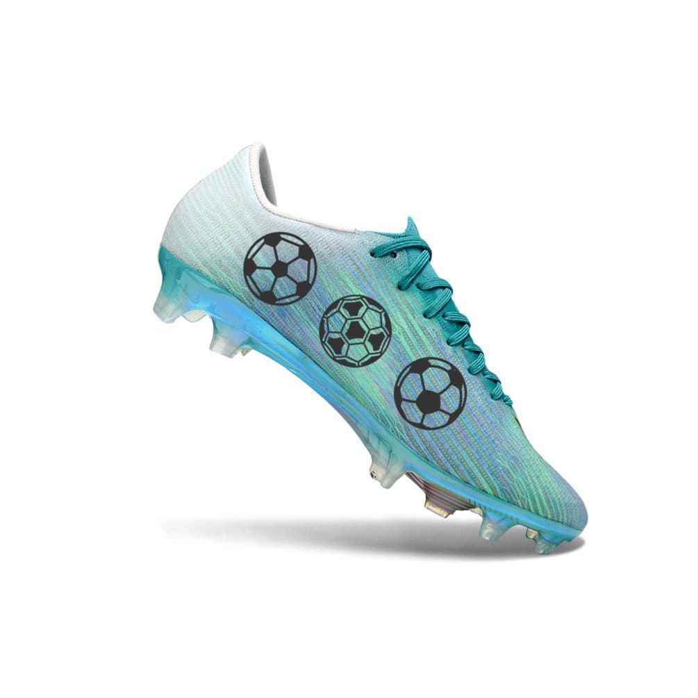 051205 Tênis Masculino Clássico Sapatos De Futebol Botas Femininas Chuteiras Campo FG Bege Baixo Topo