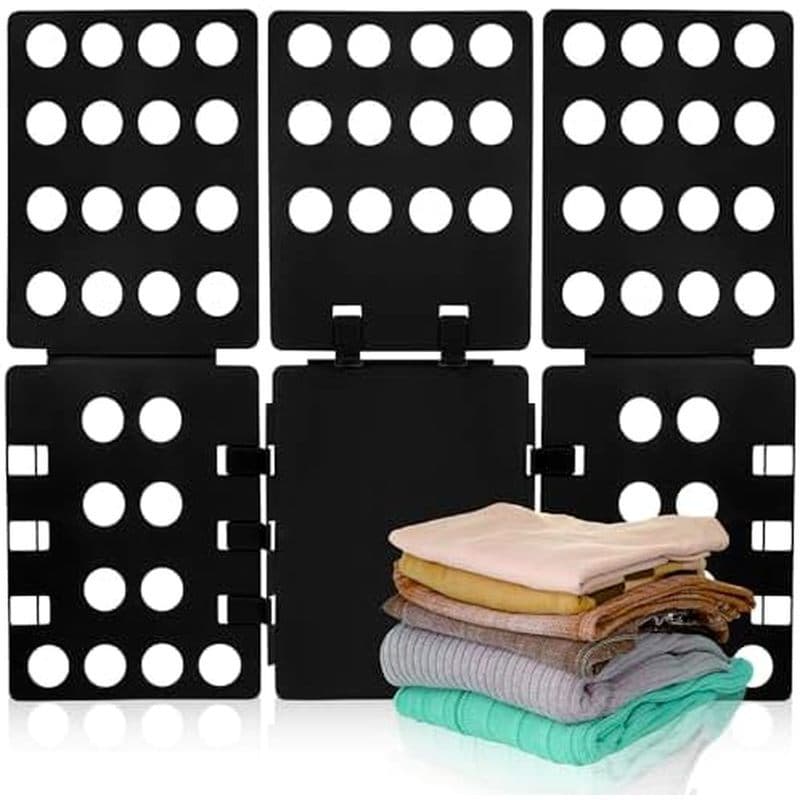 Placa Dobrável Para Camisetas Organizador De Roupas Ferramenta Durável Pasta De Camiseta Fácil E Rápida De Plástico Cria