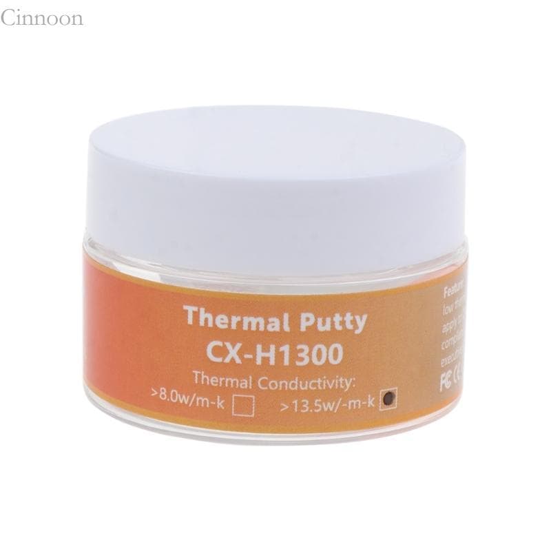 CINN 10g 20g 50g CX H1300 Desempenho Massa Térmica Composto Silicone CPU Dissipador Calor Térmico 13 5W