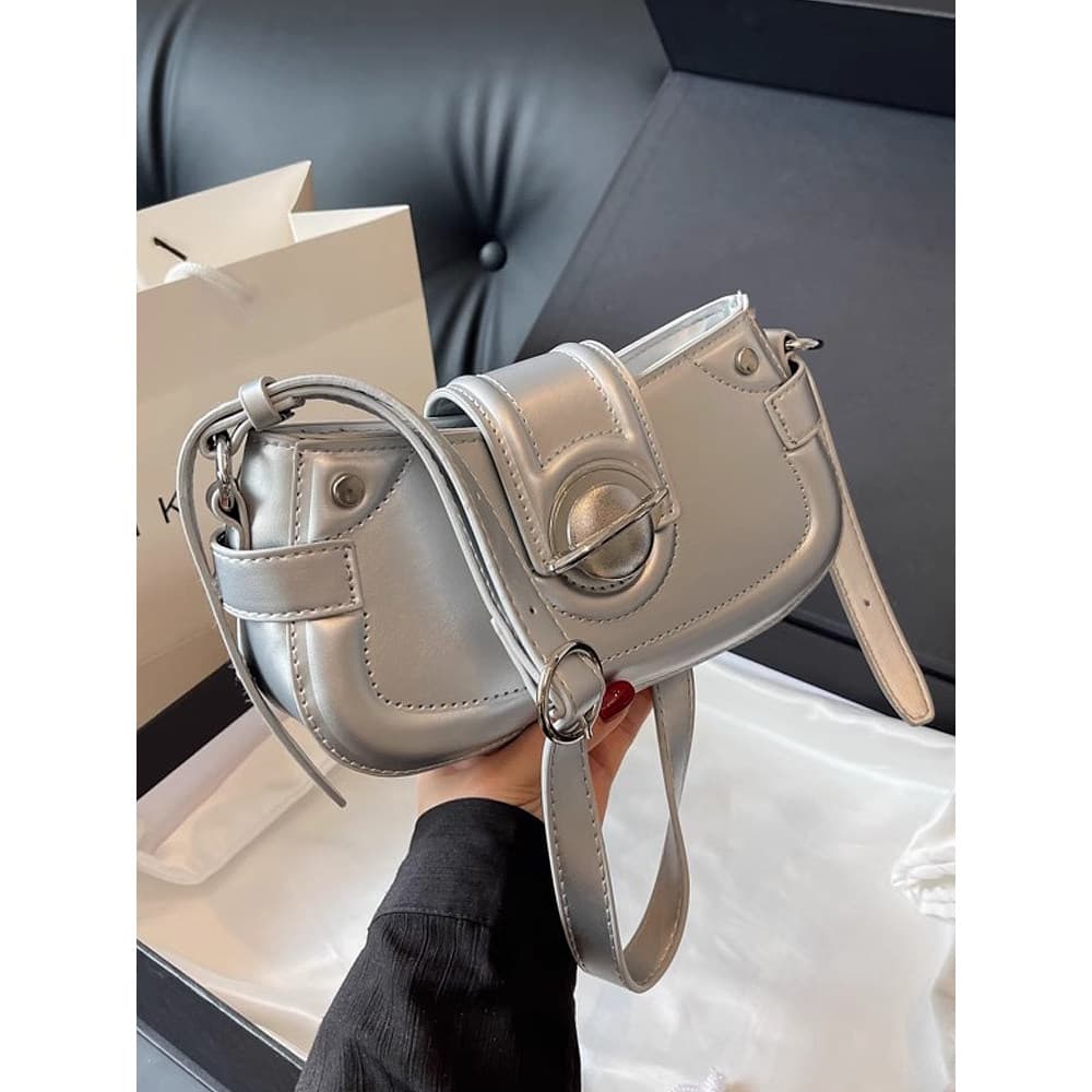 bolsa feminina bolsa transversal feminino High-End nicho axilas saco feminino 2026 novo estilo francês nicho ombro saco