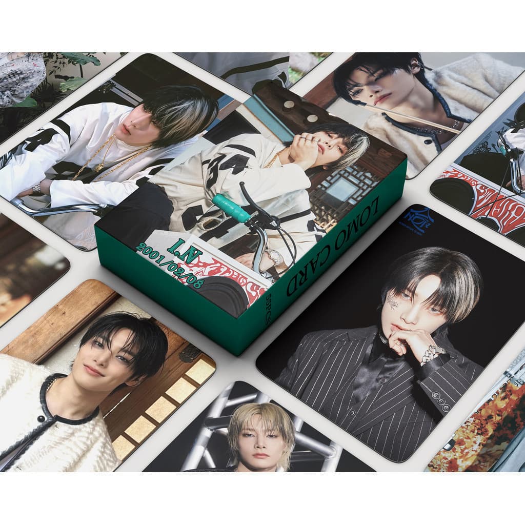 Cartões fotográficos e caixa de cartões 55 peças coledesolokidshopkpopdestrayolomoes Q3ZI