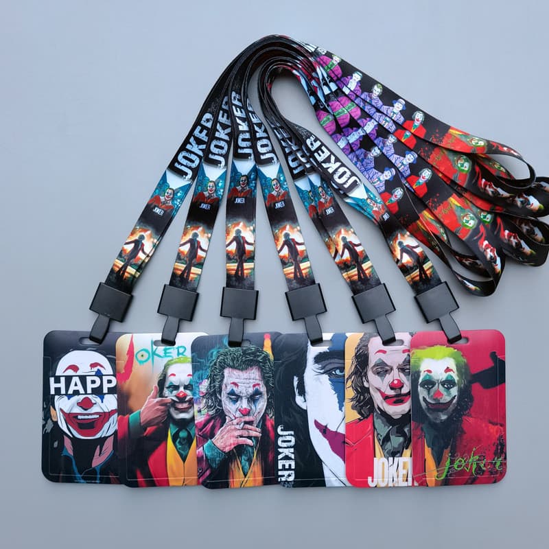 Autorização De Trabalho Joker De drama Americano , Porta-Cartão De Ônibus Corda Identificação , Protetor De Crachá