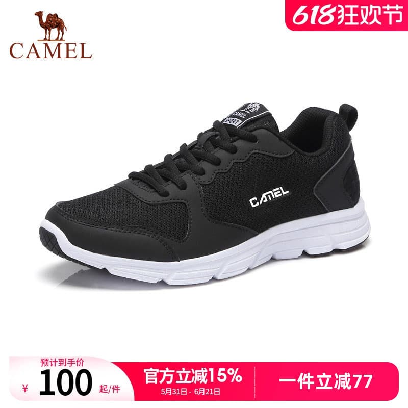 Camel tênis masculino oficial autêntico masculino feminino Casual tênis de corrida verão malha leve respirável sapatos d