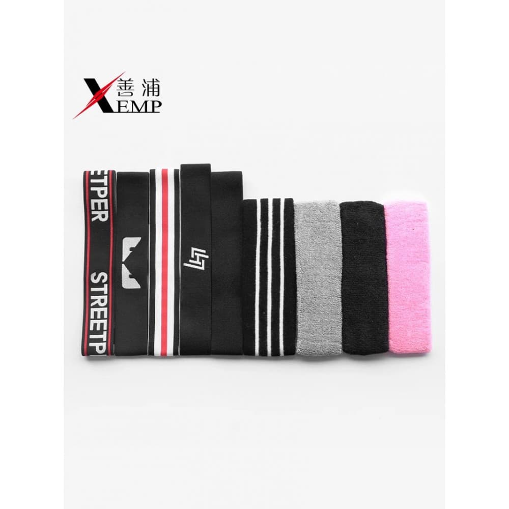Faixa de cabelo/esportes A1pq801-esportes basquete correndo bandana masculino feminino absorvente antitranspirante banda