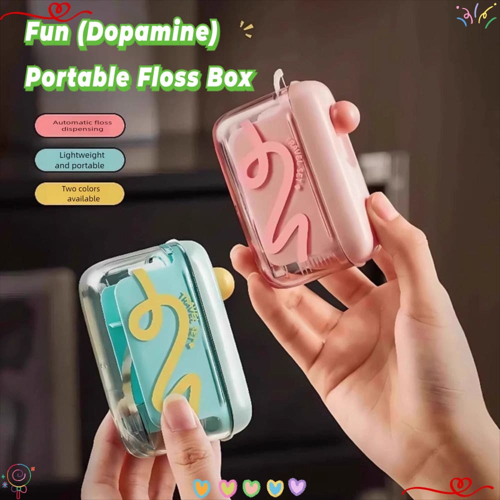 Caixa De Fio Dental , Dispensador Automático Ejetável Para Cuidados Bucais , Sem