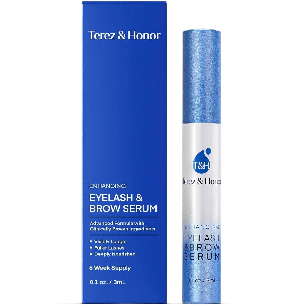 Sérum Avançado para Cílios e Sobrancelhas Mais Grossos e Longos - Faça Crescer Cílios Volumosos com Intensificador de So