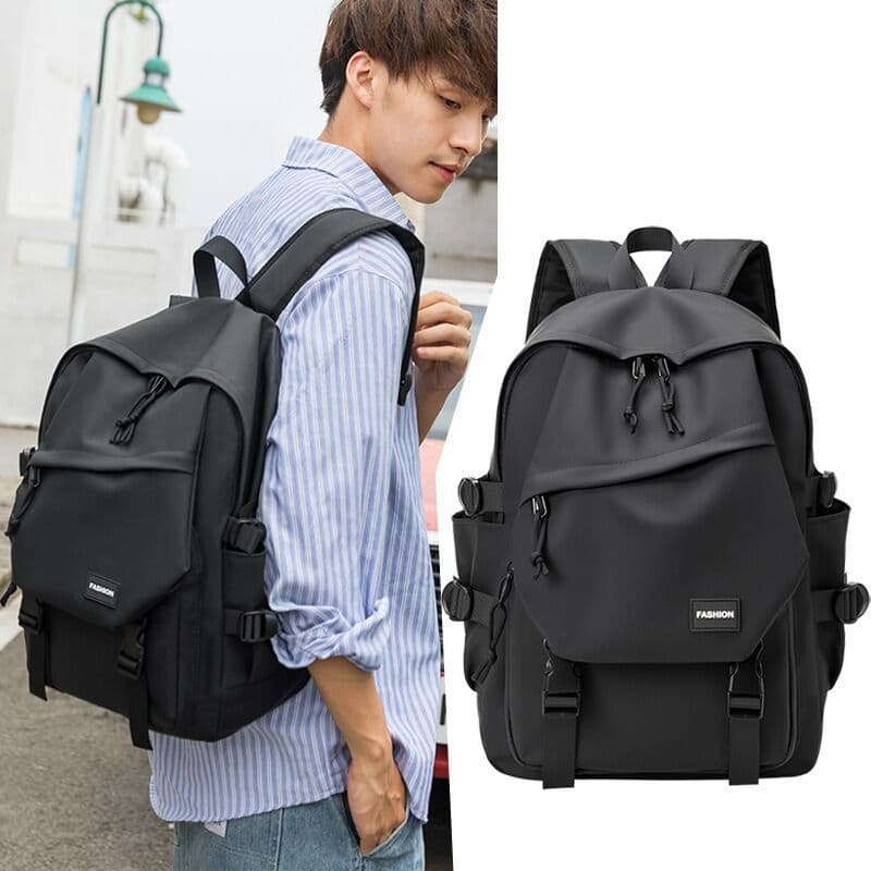 Street Wear grande capacidade júnior saco de escola masculino feminino moda leve simples mochila de viagem coreana