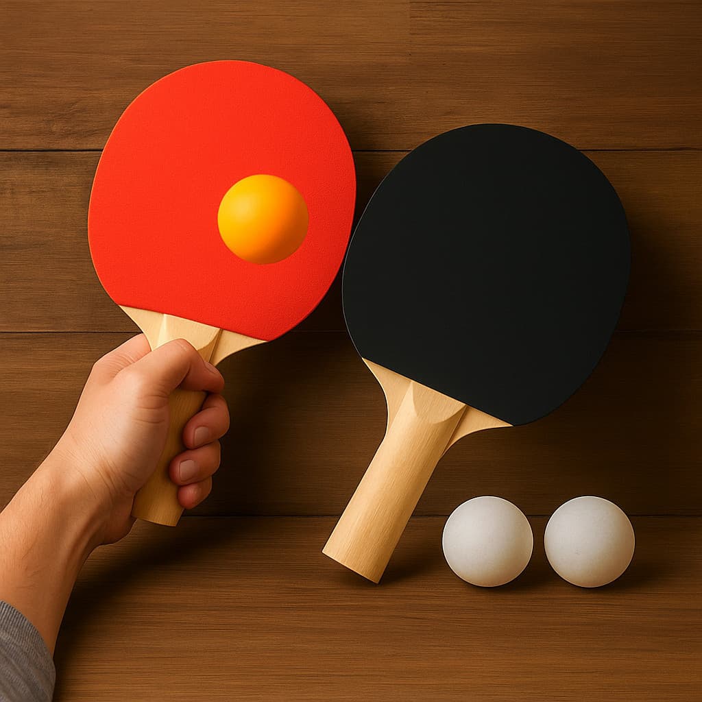 Kit Ping Pong Tênis Mesa Equipamentos Esportivos 2 Raquetes 3 Bolinhas Rede Brinquedo Arremessar