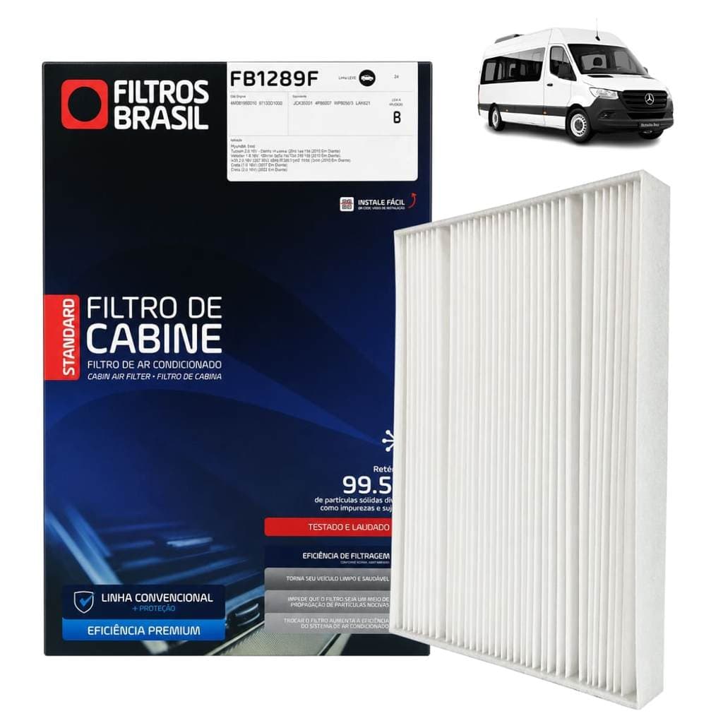 Filtro De Ar Condicionado Cabine Sprinter 314 416 516 2020 Em Diante
