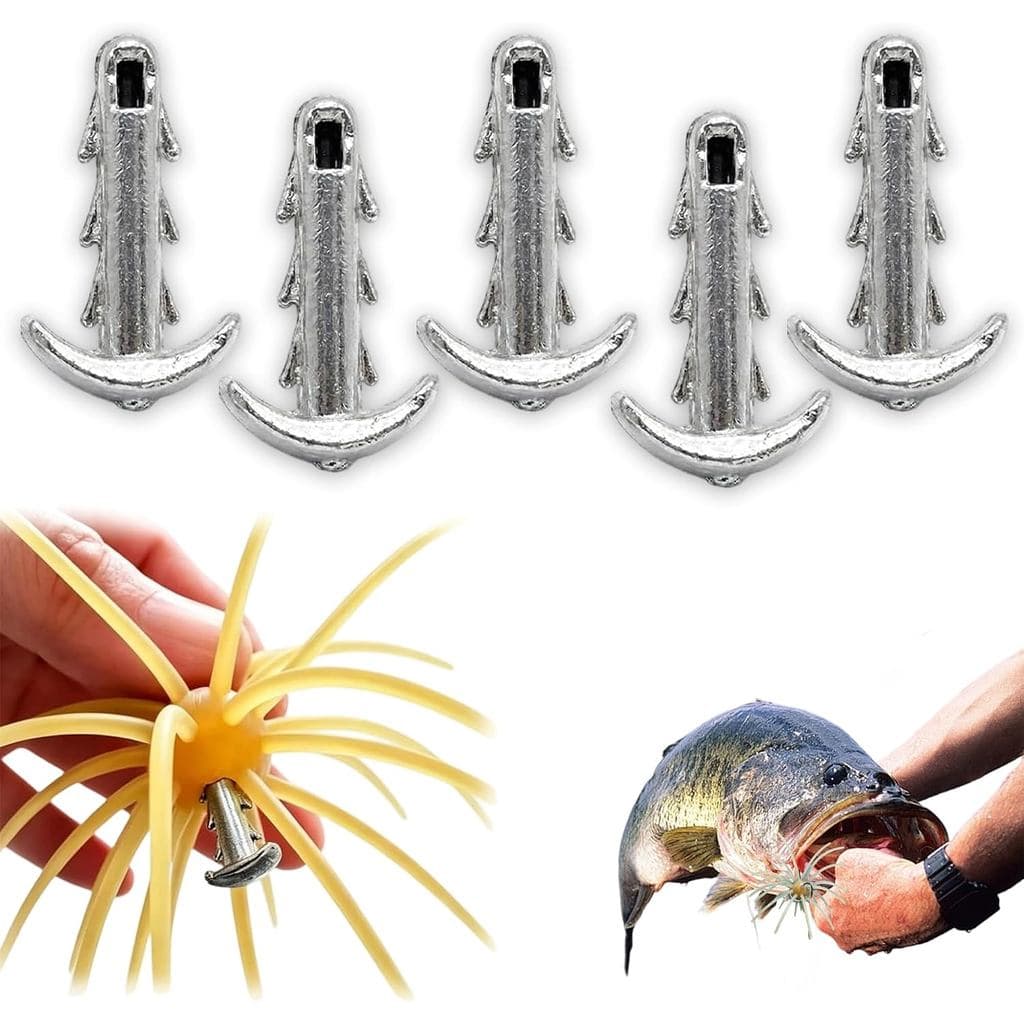 Chumbo de Pesca em Forma de Âncora para Ouriços-do-Mar, Anzóis para Iscas de Ouriço-do-Mar, Design em Forma de Âncora, I