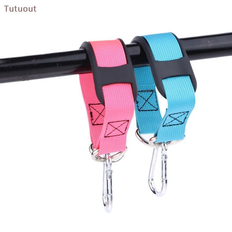 Estilingue de Nylon TUTU com Gancho de Metal, 2 Peças, Acessório Versátil para Equipamentos de Ginástica, UELU