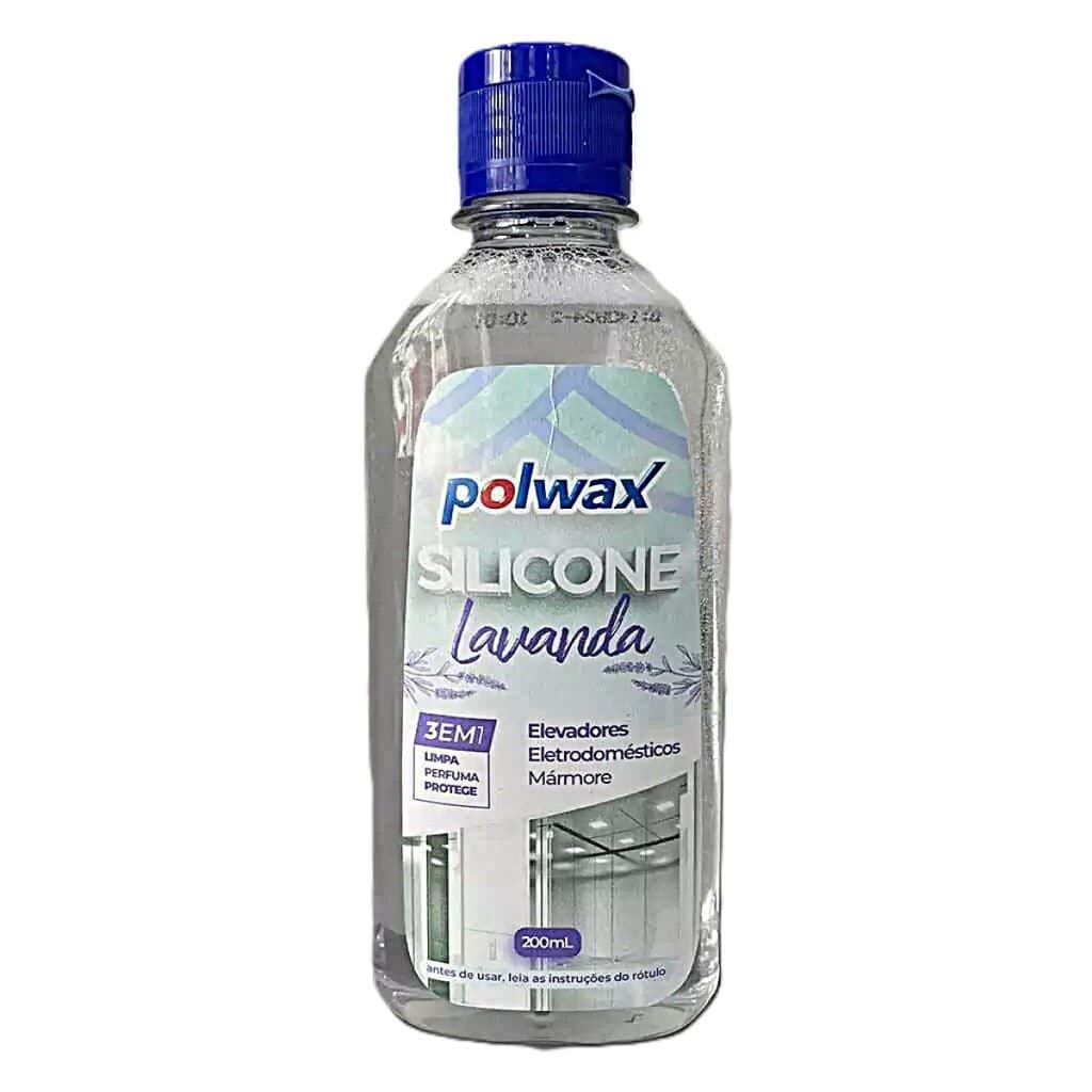 Silicone Líquido Polwax 200ml Uva - Limpa Perfuma Protege