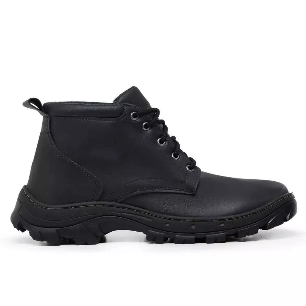 Bota Coturno Masculina Casual Combina com Qualquer Visual