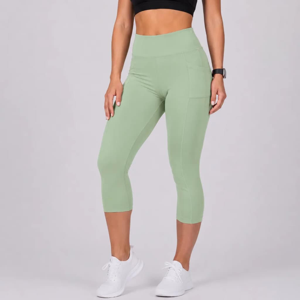 Calça Feminina Legging Corsário Feminina Cintura Alta Dandar