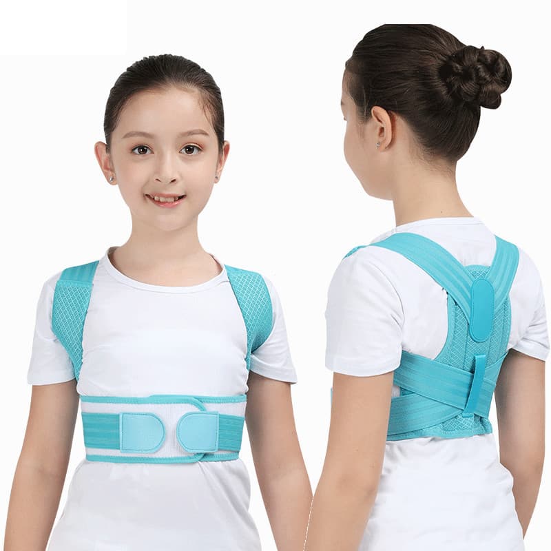 Cinto de Suporte Postural Ajustável para Crianças, Corretor de Postura, Corset Ortopédico para Coluna e Lombar QQ8F