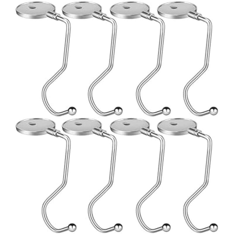 DOITOOL 8 Pcs Bolsa Gancho Mesa Cabide Para Mesas De Sala De Aula Suporte De Portátil Mochila Pendurada Fornecimento Com