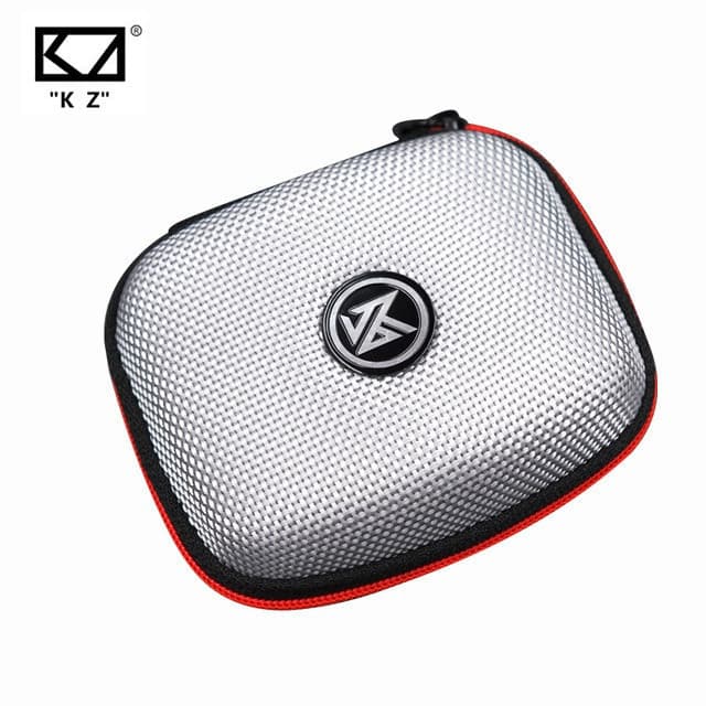 Bolsa de Armazenamento Portátil à Prova de Choque para Fones de Ouvido KZ EVA, Compatível com Fones de Ouvido QKZ CCA CV