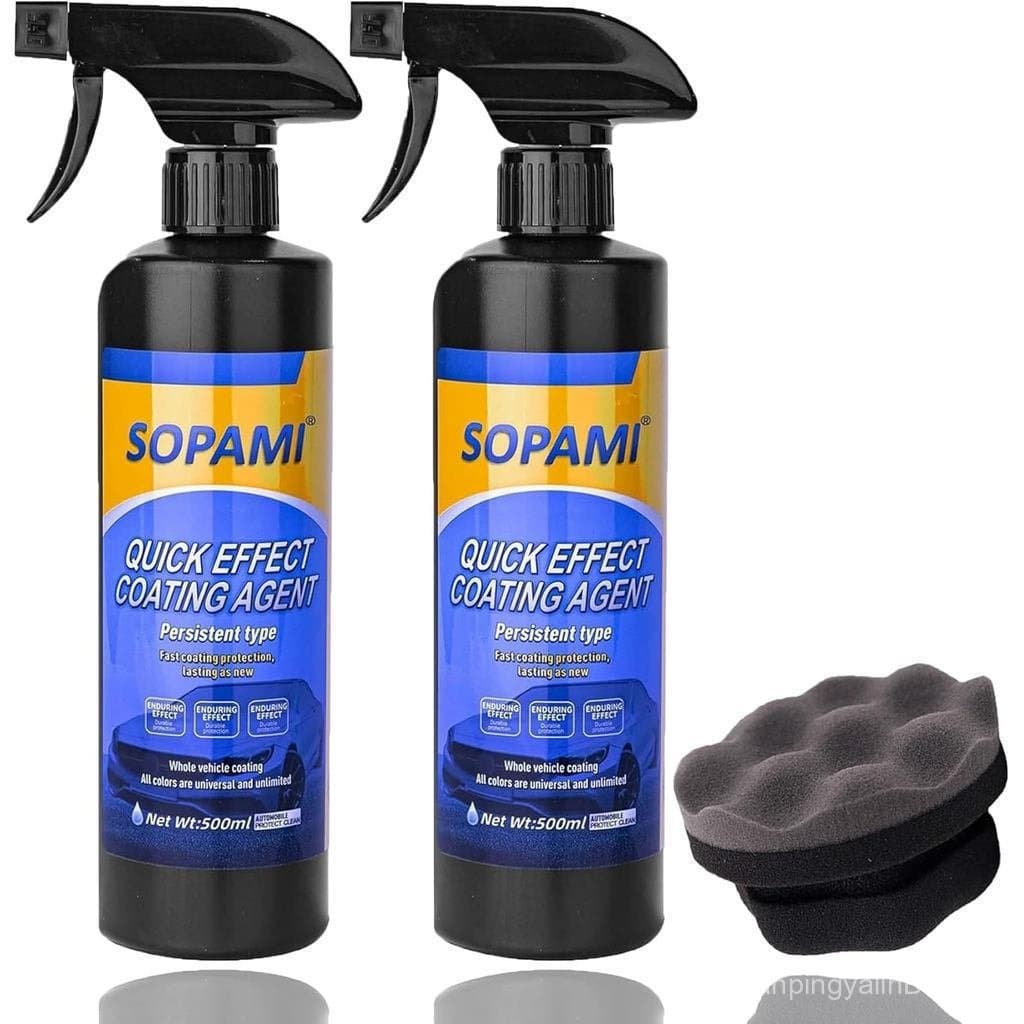Spray de Revestimento Automotivo Soparmi, Agente de Revestimento de Ação Rápida Soparmi, Agente de Revestimento de Efeit